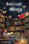 "Neulich in der Bibliothek... Lustige, spannende, magische und abenteuerliche Geschichten, Bd. 2. Junge liest in gemütlicher Bibliothek.", Buch