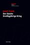 "Josef Frank: Der Zweite Dreißigjährige Krieg. Writings Volume 7, Unpublished Writings 5. Löcker Verlag." Schwarzer Hintergrund., Buch
