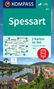 : KOMPASS Wanderkarten-Set 832 Spessart (2 Karten) 1:50.000, KRT