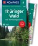 KOMPASS Wanderführer Thüringer Wald mit Rennsteigtouren, 55 Touren mit Extra-Tourenkarte, Buch