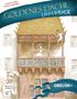 "Goldenes Dachl Innsbruck" und "Entdecke mit Anna, David und Onkel Manni". Illustration eines Hauses mit goldenem Dach.