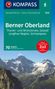 Wolfgang Heitzmann: KOMPASS Wanderführer Berner Oberland, 70 Touren mit Extra-Tourenkarte, Buch