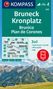 KOMPASS Wanderkarte 045 Bruneck, Kronplatz / Brunico, Plan de Corones 1:25.000, Karten