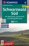 Walter Theil: KOMPASS Wanderführer Schwarzwald Süd mit Naturpark, Kaiserstuhl und Markgräflerland, 60 Touren mit Extra-Tourenkarte, Buch