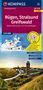 KOMPASS Fahrradkarte 3319 Rügen, Stralsund, Greifswald 1:70.000, Karten, Karten