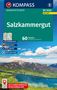 Wolfgang Heitzmann: KOMPASS Wanderführer Salzkammergut, 60 Touren mit Extra-Tourenkarte, Buch