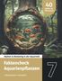 "40 Mythen im Faktencheck", "Faktencheck Aquarienpflanzen", Hermann Huemer. Goldfische in einem runden Holz-Aquarium im Wald., Buch