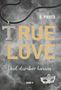 „B. Pirker. TRUE LOVE. Und darüber hinaus. BAND II.“ Ein T-Anhänger an einer Kette vor grauem Hintergrund., Buch