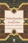 „Nefsın Kusurları ve Kurtuluş Yolları“ von Ebu Abdurrahman es-Sülemî. Ornamentaler Rahmen im Hintergrund., Buch