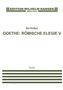 Bo Holten: Romische Elegie V (Score), Noten