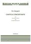 Per Nörgard: Cantica Concertante (Score), Noten