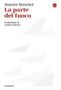 Maurice Blanchot: La parte del fuoco, Buch