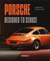 Text: "PORSCHE DESIGNED TO SEDUCE", "UMBERTO ZAPELLONI", "whitestar". Ein oranger Porsche von hinten seitlich.