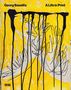 „Georg Baselitz: A Life in Print.“ Künstlerische Illustration mit gelben und schwarzen Tropfen und Linien., Buch
