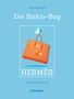 Text: "STILIKONEN", "Die Birkin-Bag", "HERMÈS", "Chiara Pasqualetti Johnson", "whitestar". Illustration einer orangefarbenen Tasche mit Schmetterling.