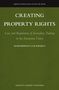 Margherita Colangelo: Creating Property Rights, Buch