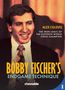 "Bobby Fischer's Endgame Technique" von Alex Colovic, dazu Portrait eines lächelnden Mannes im Anzug. Chessable-Logo unten., Buch