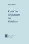 Rudolf Boehm: Kritik der Grundlagen des Zeitalters, Buch