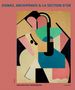 „DONAS, ARCHIPENKO & LA SECTION D’OR,” „ENCHANTING MODERNISM.” Abstrakte Illustration mit geometrischen Formen., Buch