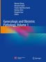 Titel: "Gynecologic and Obstetric Pathology, Volume 1". Namen der Herausgeber oben. Logos unten. Farbiger, geschwungener Hintergrund.