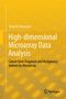 Titel: High-dimensional Microarray Data Analysis. Untertitel: Cancer Gene Diagnosis and Malignancy Indexes by Microarray. Oben: Shuichi Shinmura. Unten rechts: Springer-Logo. Hintergrund: Gelb mit Muster.