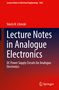 "Lecture Notes in Electrical Engineering 1462", "Vančo B. Litovski", "Lecture Notes in Analogue Electronics", "DC Power Supply Circuits for Analogue Electronics", Springer-Logo unten rechts., Buch
