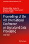 „Proceedings of the 4th International Conference on Signal and Data Processing, ICSDP 2024“. Roter Hintergrund. Springer-Logo., Buch