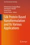 „Silk Protein Based Nanoformulation and Its Various Applications“ in orange-rotem Design, unten Springer-Logo., Buch