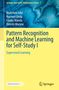 "Pattern Recognition and Machine Learning for Self-Study I" in blauer Schrift auf gelbem Hintergrund, abstrakte Illustration., Buch