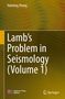 Titel: "Lamb’s Problem in Seismology (Volume 1)", Autor: Haiming Zhang. Abstrakte, gelb-grüne Hintergrundgestaltung., Buch