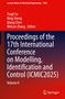 Titel: "Proceedings of the 17th International Conference on Modelling, Identification and Control (ICMIC2025) Volume II". Oben rote Fläche, unten Springer-Logo., Buch