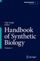 Vijai Singh, Editor: Handbook of Synthetic Biology, Volume 1. Blaues Cover mit Verlagslogo unten.