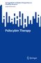 „Psilocybin Therapy“ und „SpringerBriefs in Modern Perspectives on Disability Research“. Abstraktes blau-weißes Design., Buch
