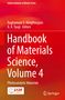 „Handbook of Materials Science, Volume 4: Photocatalytic Materials“. Oben Namen der Herausgeber. Zwei Logos unten. Hintergrund in Rot., Buch