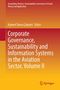 : Corporate Governance, Sustainability and Information Systems in the Aviation Sector, Volume II, Buch