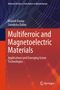 Multiferroic and Magnetoelectric Materials, Autoren Manish Kumar und Samiksha Dabas, Springer-Logo, blaue und rote Streifen., Buch
