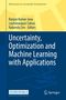 "Uncertainty, Optimization and Machine Learning with Applications", Herausgeber Ranjan Kumar Jana, Laxminarayan Sahoo, Nabendu Sen. Blau-gelbes Design., Buch