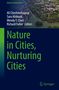 „Nature in Cities, Nurturing Cities“, Autoren: Ali Cheshmehzangi, Sara Alidoust, u.a., mit einem Hintergrundbild von Grünflächen., Buch