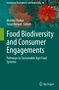 „Food Biodiversity and Consumer Engagements“ von Monika Thakur und Tarun Belwal. Titelbild mit roten Blumen., Buch