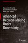 Text: "Emerging Trends in Mechatronics" und "Advanced Decision-Making Under Uncertainty". Zahnräder und technische Illustrationen., Buch
