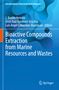 Titel: "Bioactive Compounds Extraction from Marine Resources and Wastes". Blaues, abstraktes Design. Springer-Logo., Buch