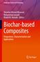 "Biochar-based Composites" steht groß in Weiß auf orangenem Hintergrund. Unten rechts ist ein weißes Springer-Logo., Buch