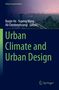 "Urban Climate and Urban Design" in grüner Schrift. Stadt-Panorama im Hintergrund, Springer-Logo unten rechts., Buch