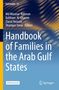 „Handbook of Families in the Arab Gulf States“, blaue abstrakte Muster, Springer-Logo unten rechts., Buch