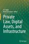 "Private Law, Digital Assets, and Infrastructure" von P. T. Babie, Mark Giancaspro. Grüner Hintergrund mit Springer-Logo., Buch