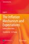 Text: "Understanding China. Laya Li. The Inflation Mechanism and Expectations. Evidence from China. Translated by Lei Huang."  
Hintergrund: Rot-Orange-Verlauf., Buch