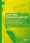 „Jesuit Higher Educational Leadership, A Case Study of Universities in Asia, Bernard Lee.“ Grüntöne mit Blättern im Hintergrund., Buch
