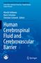 Titel: Human Cerebrospinal Fluid and Cerebrovascular Barrier. Blaue Abdeckung mit Netzwerk-Muster und Springer-Logo., Buch