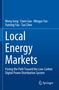 Text: "Local Energy Markets", Autorenliste oben, Springer-Logo unten. Hintergrund in Blau., Buch