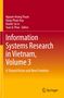 Titel: "Information Systems Research in Vietnam, Volume 3". Autoren: Nguyen Hoang Thuan et al. Gelb-roter Hintergrund. Springer-Logo., Buch